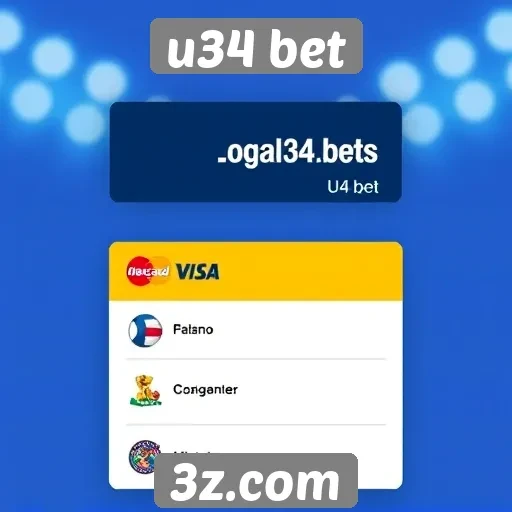 Comparativo de métodos de pagamento no u34 bet
